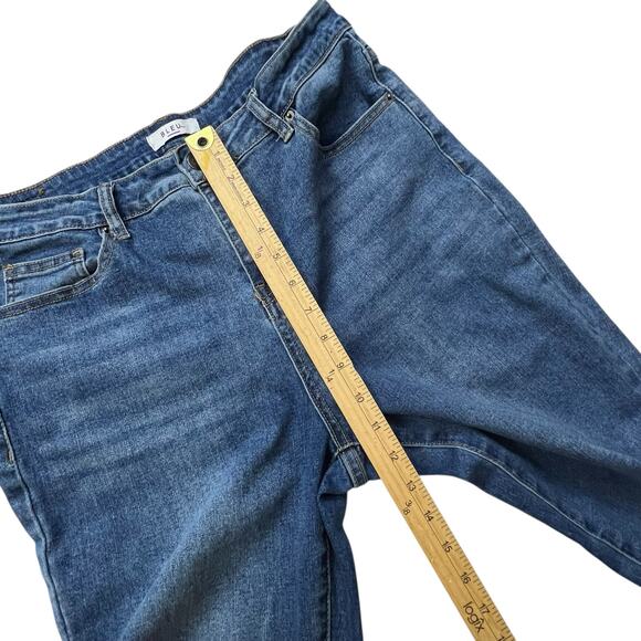 BLEU Women’s Jeans Size 12 (32x30) Bootcut Stretch Denim Blue - Picture 6 of 9